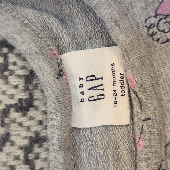 Gap All the Girls Print Heavier Weight Cotton Dress Size 18-24M - Picture 3 of 4